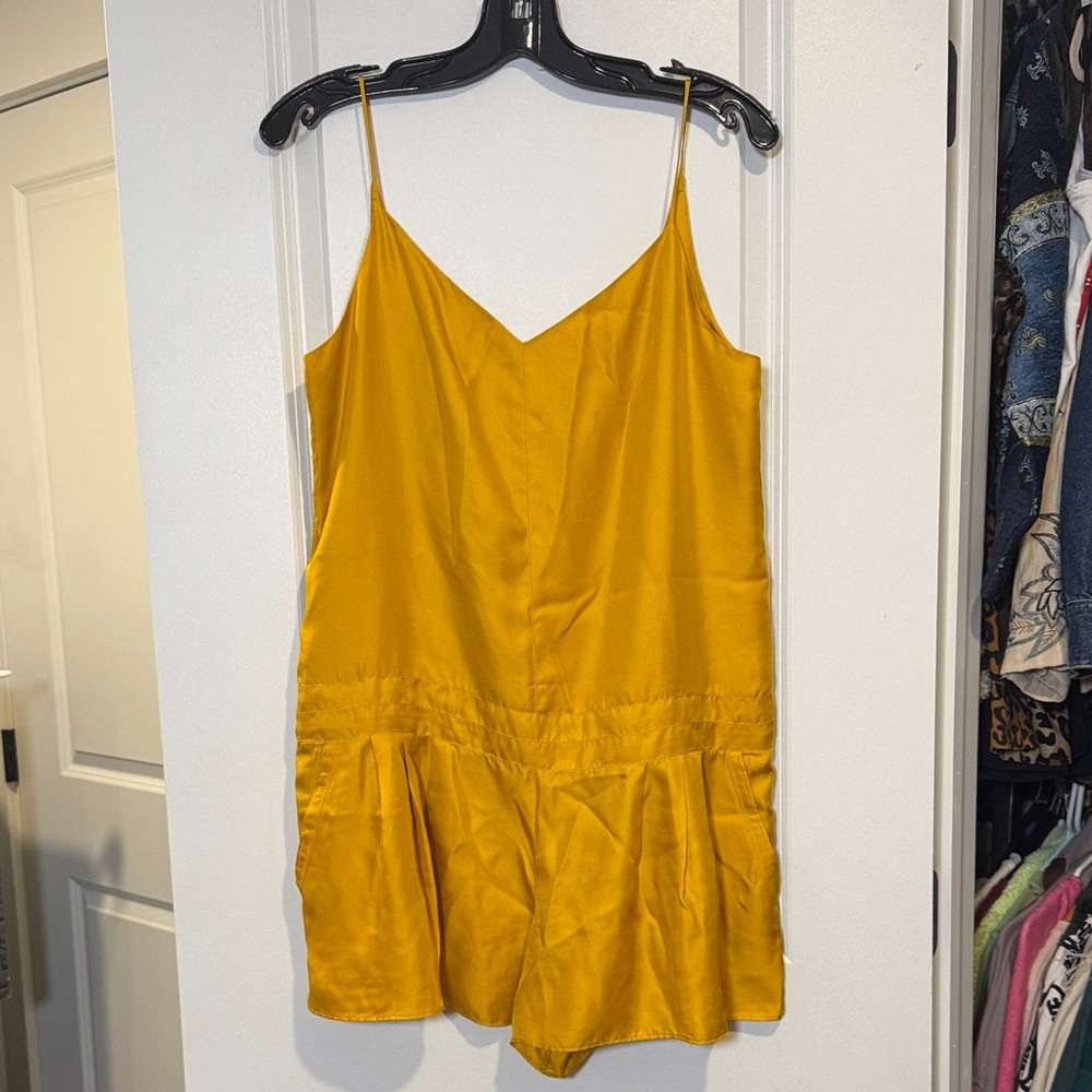 Rag & Bone Golden Yellow romper